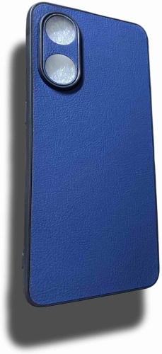 Чехол для OPPO A58 темно-синий