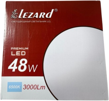 Светильник настенно-потолочный Lezard LED черный