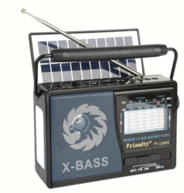 с солнечной панелью X-BASS