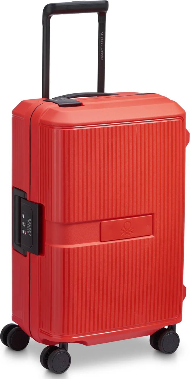 Чемодан Delsey COLOR ABS-поликарбонат 35 л красный