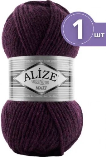 пряжа alize superlana maxi 883