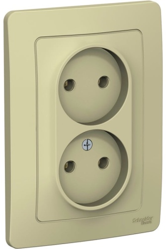 Розетка Systeme electric Blanca, бежевый
