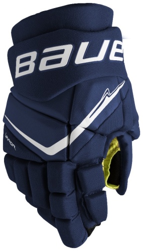 Bauer S25 VAPOR FLY40 GLOVE-JR NAV синий S