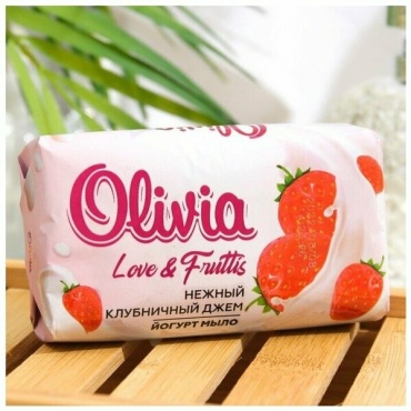 Кусковое мыло туалетное Olivia Туалетное мыло 140 г