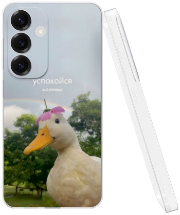 Чехол Mcover для Samsung Galaxy S25+ рисунок