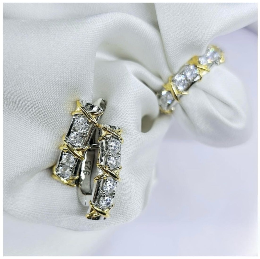 SAHIR «Тиффани» SR-145 вес 7.5 г серебро, фианит