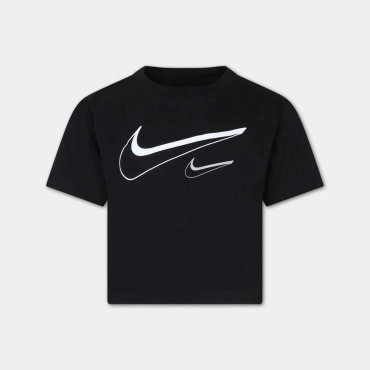 Футболка Nike Swoosh Logo Kids черный