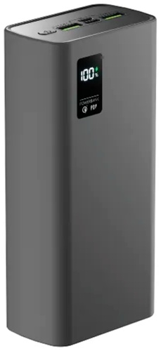 Внешний аккумулятор OLMIO QR-30 30000 мАч черный
