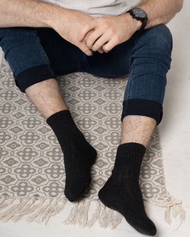 Носки Shymkent Cashmere 1 пара черный 37-39