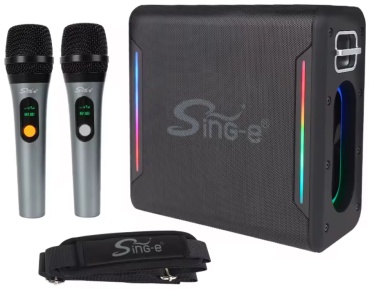 Портативная колонка SinG-e V100 черный