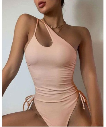 Купальник слитный Fashion розовый