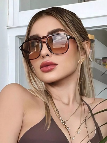 NTD солнцезащитные очки круглые однотонные