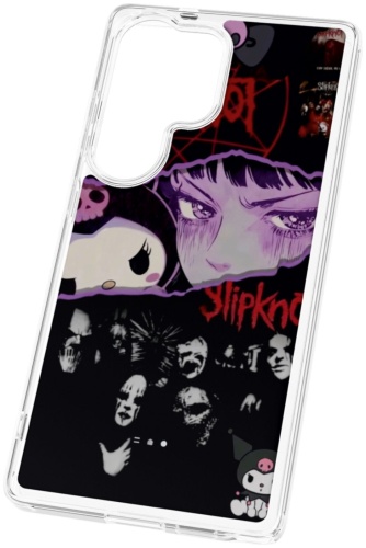 Чехол Mcover для Samsung Galaxy S24 Ultra рисунок