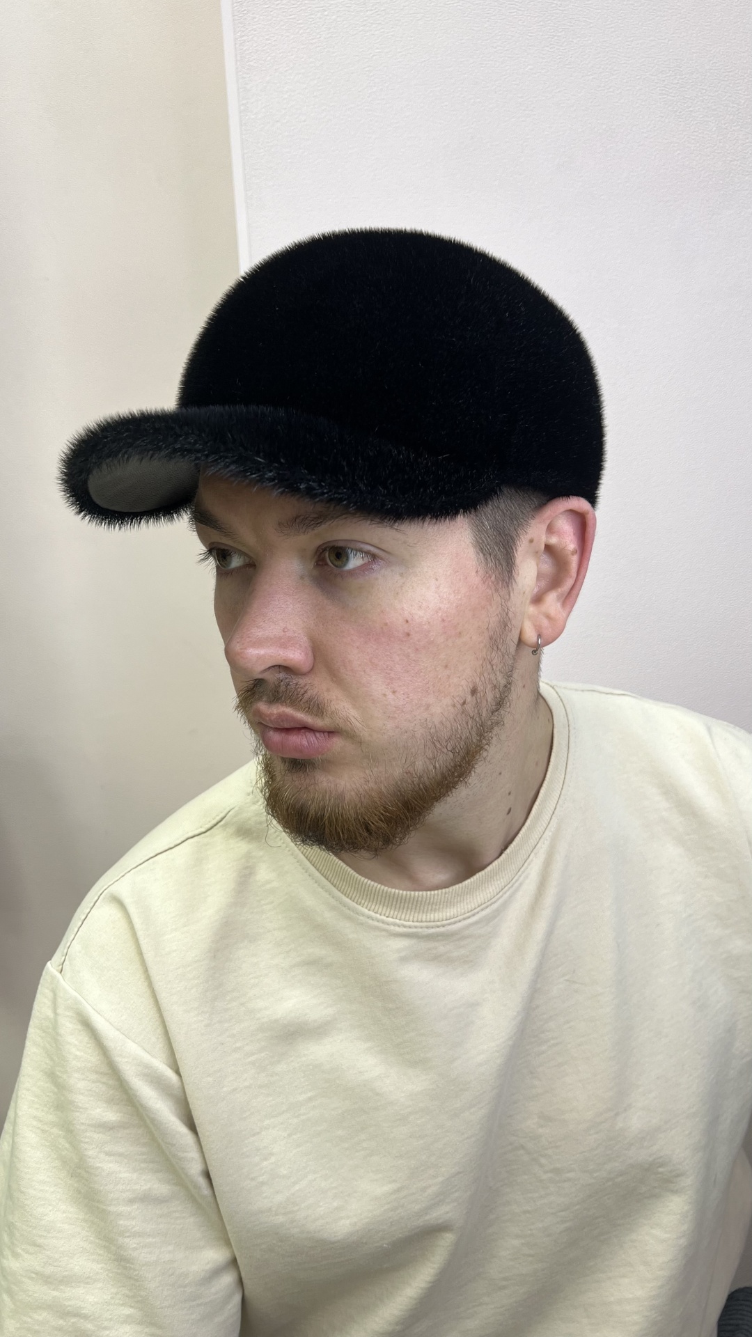Бейсболка размер 59, черный