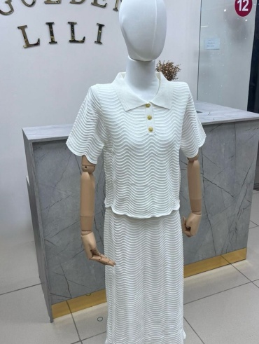 Костюм повседневный FASHION белый