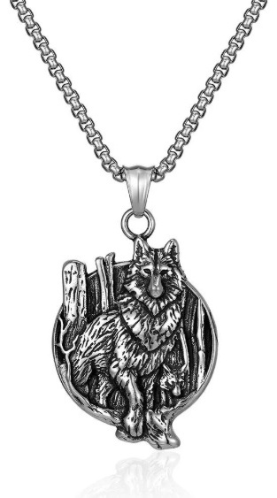 Подвеска KOREAN SILVER нержавеющая сталь, без вставок