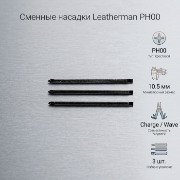 Leatherman сменное жало 931022 набор из 3