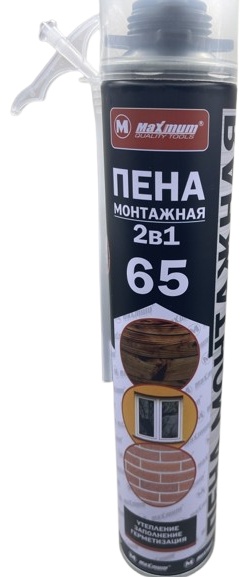 MAXMUM пена 2в1, 750 мл 1 шт