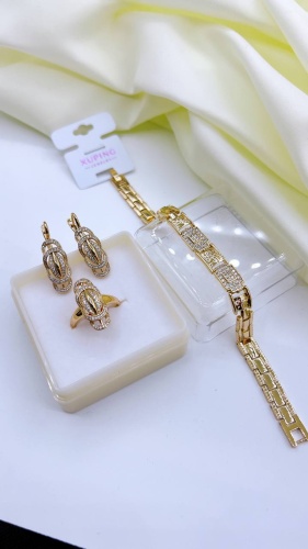 Xuping Jewelry медицинское золото, фианит