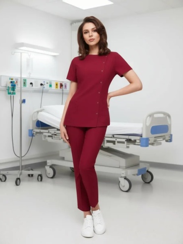 Спецодежда для женщин Woman Professional бордовый