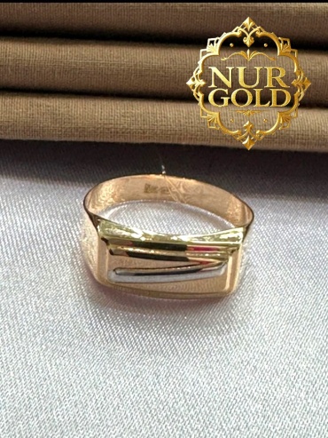 Золото России NUR GOLD-BGL - 8846 размер 19.5 вес 2.13 г золото, без вставок