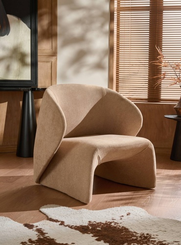 Кресло Waba Laba Barrel chair , обивка ткань, мультиколор