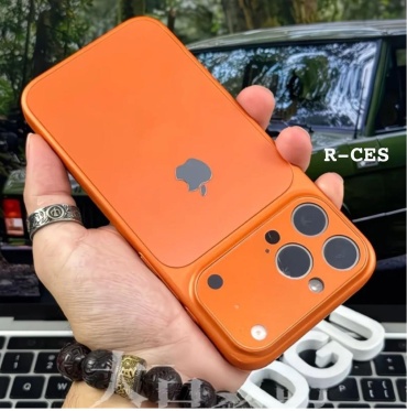 Чехол R-CES для Apple iPhone 15 Pro оранжевый