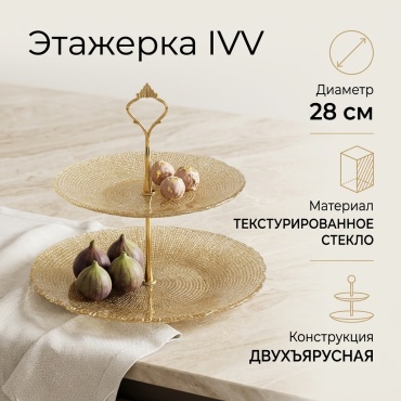 IVV этажерка 1434553 круглая 1 шт