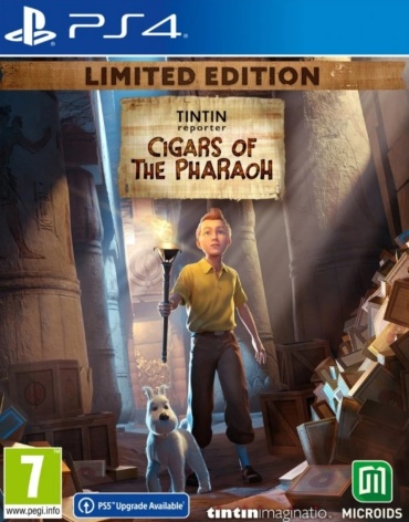 Tintin Reporter - Cigars of the Pharaoh Limited Steelbook Edition PS4 RUS SUB