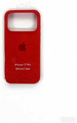 Чехол для Apple iPhone 17 Pro красный