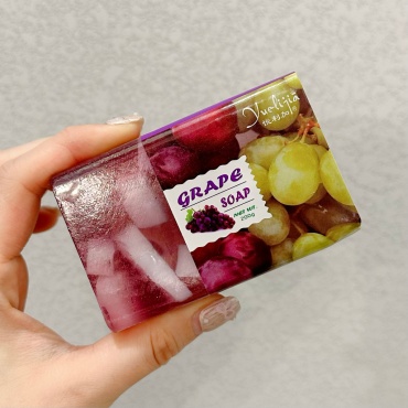 Кусковое мыло туалетное SOAP Grape 1 шт