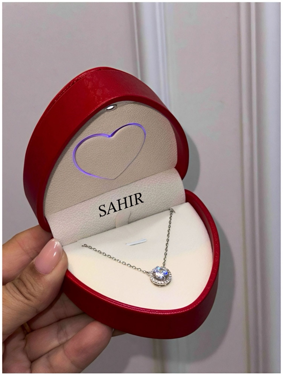 Колье SAHIR «Нежность» SR-234 длина 45 см вес 2.5 г серебро, фианит