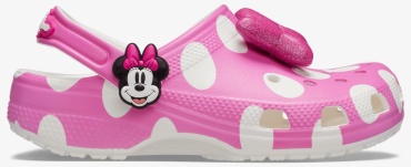 Сабо Crocs белый, розовый