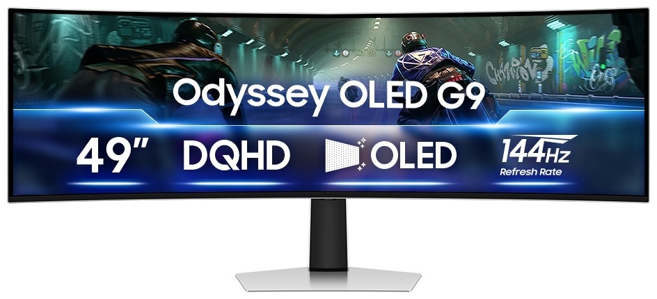 Монитор 49" Samsung LS49DG910SIXCI серебристый