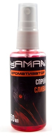 Yaman Ароматизатор (спрей) Yaman Слива, 50 мл/40/ слива 0.05 кг