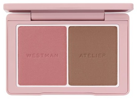 Westman Atelier THE POWDER DUOS румяна, бронзер Petal/Biscuit