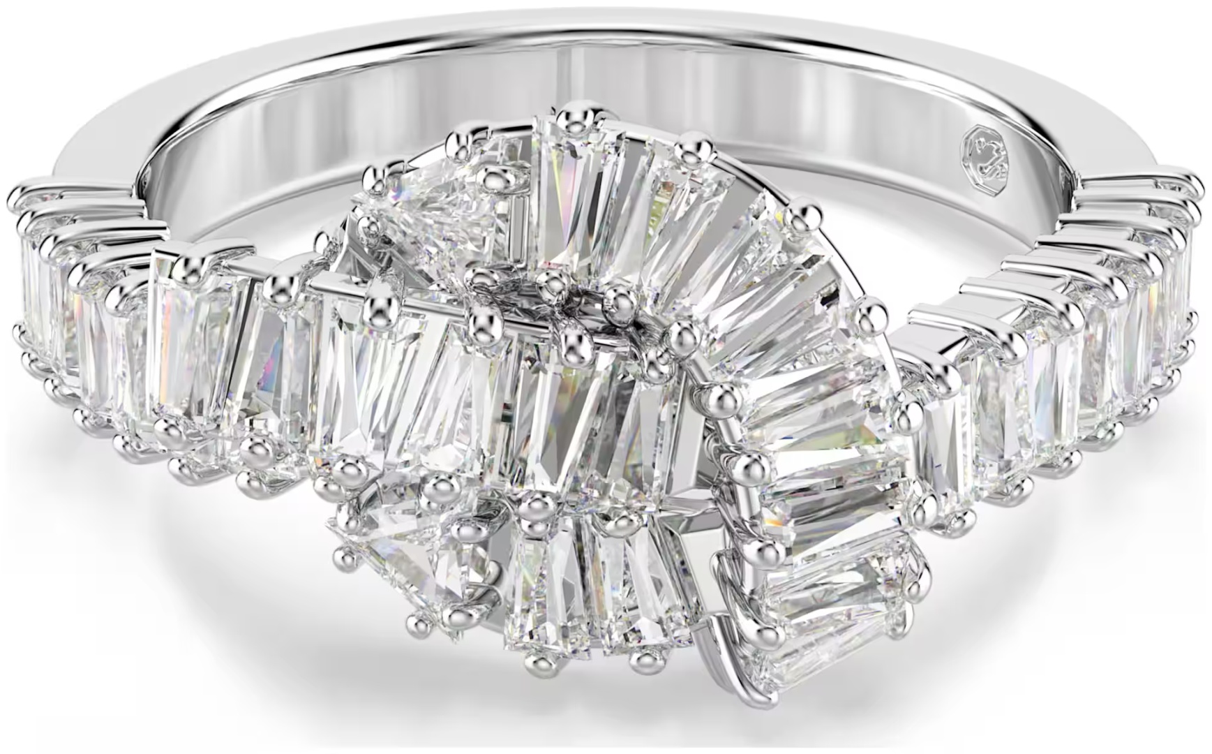 Кольцо Swarovski 5727116 размер 19 бижутерный сплав, цирконий