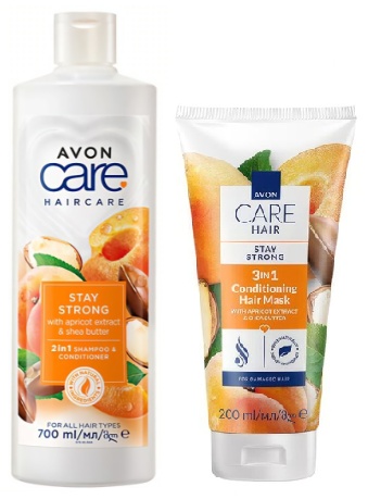 Avon Care Stay Strong набор по уходу за волосами для женщин