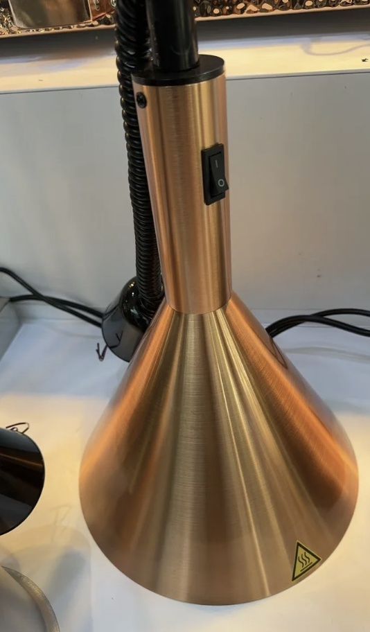 Лампа для подогрева блюд Nikona G033-BRONZE