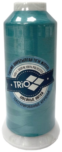Швейная нить Trio, текстурированная крученая - 5000 м - 150D/1, полиэстер