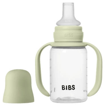 Поильник-непроливайка BIBS, 150 мл, зеленый