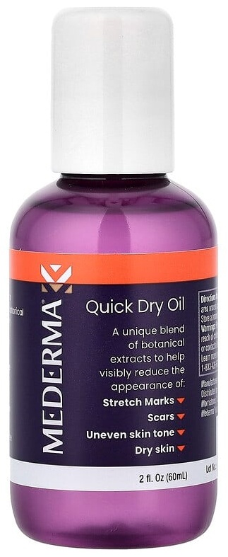 Mederma быстросохнущее масло, 60 мл масло 60 мл