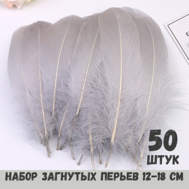 Декоративные перья Остров Творчества гусиные перья