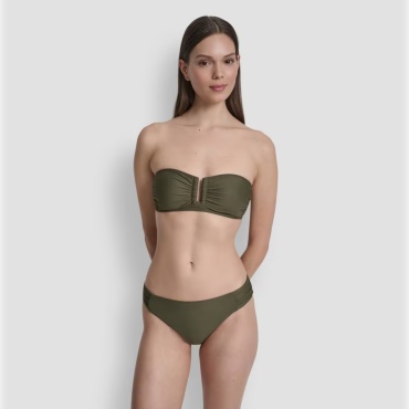 Купальник раздельный DKNY зеленый