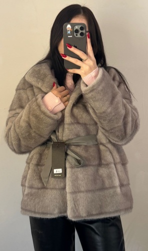 Шуба серый