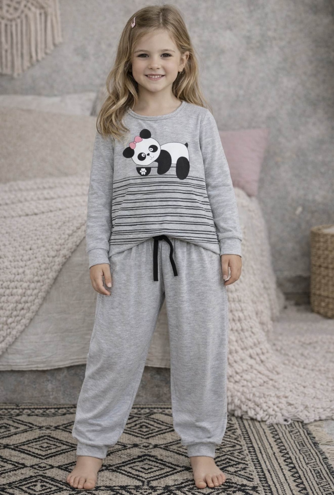 Пижама Sude Homewear серебристый