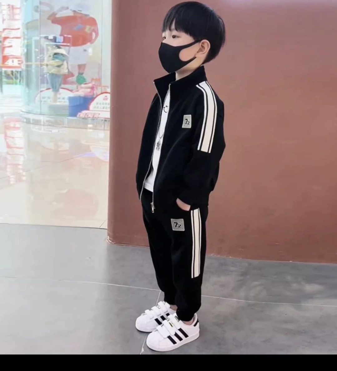 Спортивный костюм FASHION черный