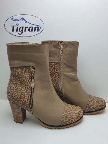 Полусапоги Tigran золотистый