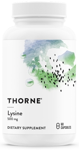 Аминокислота Thorne L-Lysine 60 капсул