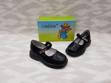 Туфли Совенок черный